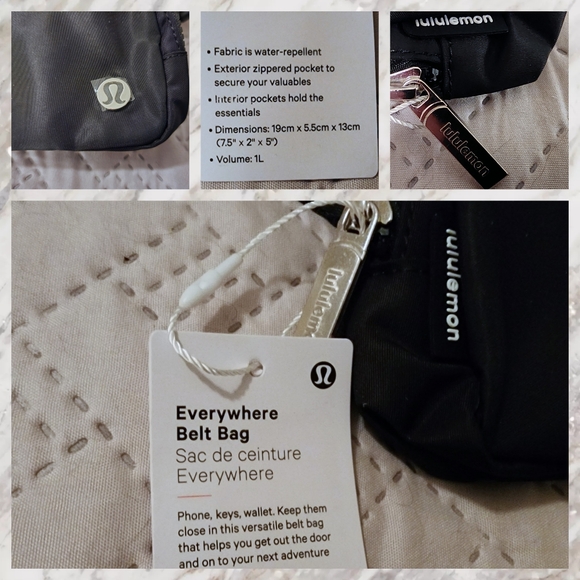 NWT Lululemon Everywhere Belt Bag in Black - Picture 7 of 7